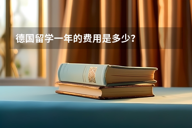 德国留学一年的费用是多少?
