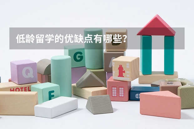 低龄留学的优缺点有哪些？