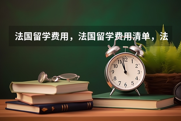 法国留学费用，法国留学费用清单，法国留学一年费用多少