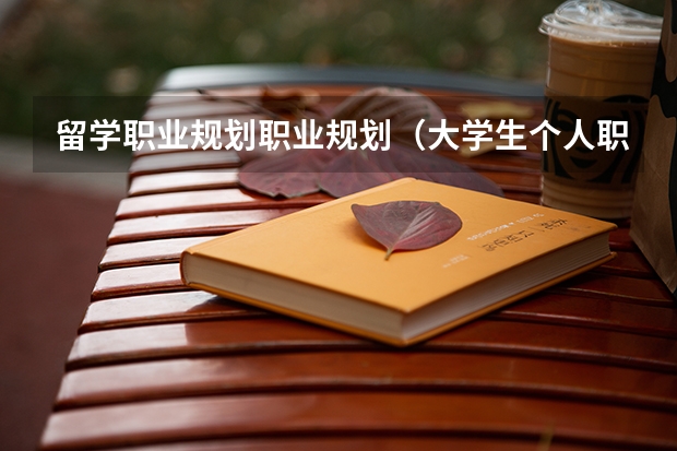 留学职业规划职业规划（大学生个人职业生涯规划）